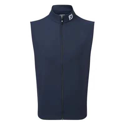 FOOTJOY FULL-ZIP KNIT GOLF VEST 88456 - NAVY - XL