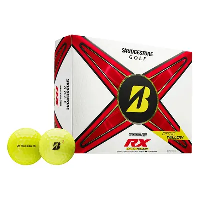 BRIDGESTONE TOUR B RX GOLF BALLS - YELLOW - 1 Dozen