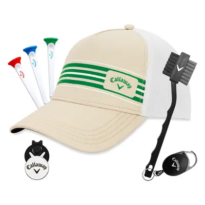 CALLAWAY HAT & GIFT SET / KHAKI