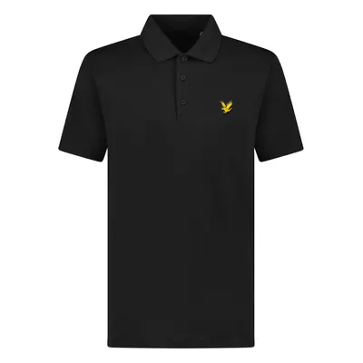 LYLE & SCOTT GOLF TECHNICAL POLO SHIRT - JET BLACK - M