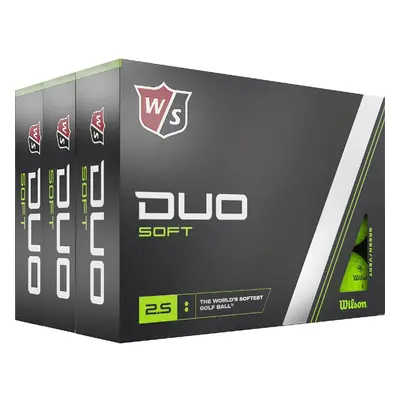 WILSON STAFF DUO SOFT GOLF BALLS - GREEN - 3 FOR 2 - 3 FOR 2