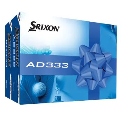 SRIXON AD333 GOLF BALLS DOUBLE DOZEN - WHITE - 2 Dozen