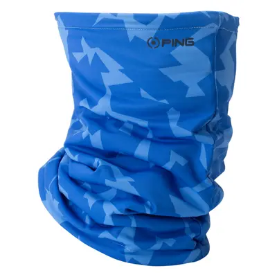 PING HARLOW CAMO NECK WARMER - DELPH BLUE / NAVY