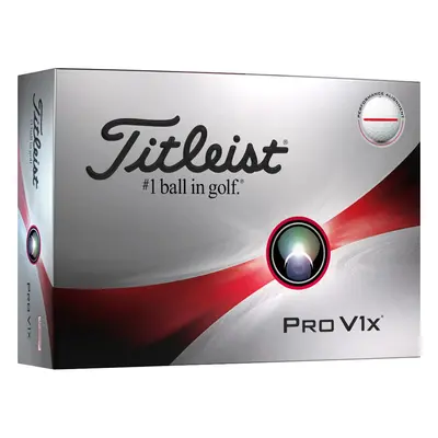 TITLEIST PRO V1X PERFORMANCE ALIGNMENT GOLF BALLS - WHITE - 1 Dozen