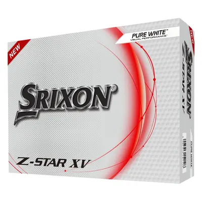 SRIXON Z-STAR XV 8 GOLF BALLS - WHITE - 1 Dozen