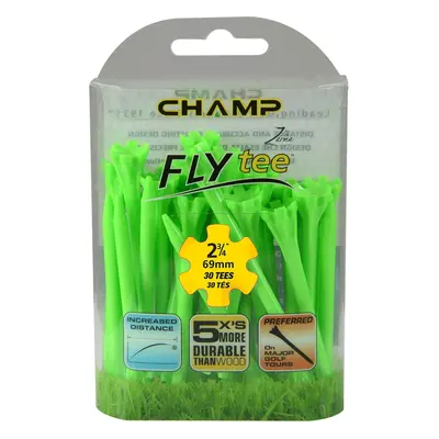 CHAMP ZARMA FLY TEE GOLF TEES / 30 PACK - Green