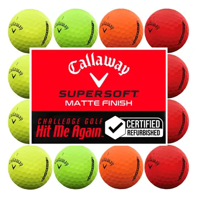 CALLAWAY SUPERSOFT HIT ME AGAIN™ GOLF BALLS / DOZEN - 1 Dozen , Pink