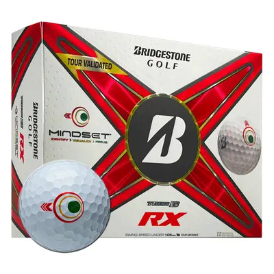 BRIDGESTONE TOUR B RX GOLF BALLS - WHITE - 1 Dozen