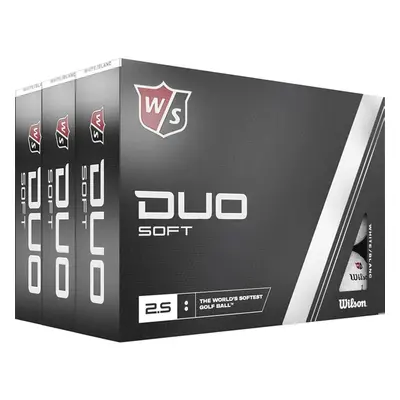 WILSON STAFF DUO SOFT GOLF BALLS - WHITE - 3 FOR 2 - 3 FOR 2