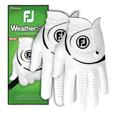 FOOTJOY 2025 MENS WEATHERSOF GOLF GLOVE - 2 PACK - LH (FOR RH GOLFER) , S