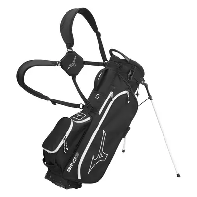 MIZUNO 2025 BR-D3 GOLF STAND CARRY BAG - BLACK / WHITE