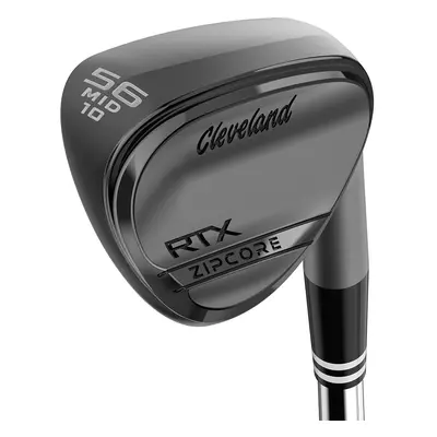 CLEVELAND RTX ZIPCORE WEDGE - BLACK SATIN - Right , 60/10 MID , Dynamic Gold Spinner Tour Issue