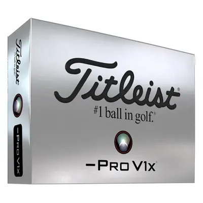 TITLEIST PRO V1X LEFT DASH GOLF BALLS - WHITE - 1 Dozen