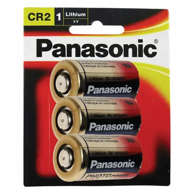 BUSHNELL PANASONIC CR2 LITHIUM GOLF LASER BATTERY - 3 PACK