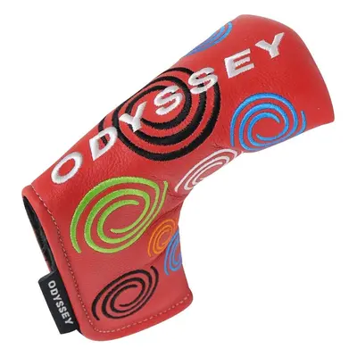 ODYSSEY TOUR SUPER SWIRL LEATHER BLADE PUTTER COVER - RED