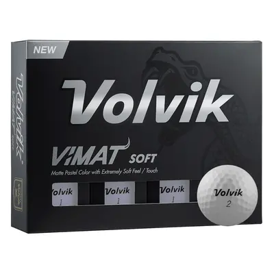 VOLVIK VIMAT SOFT GOLF BALLS - WHITE