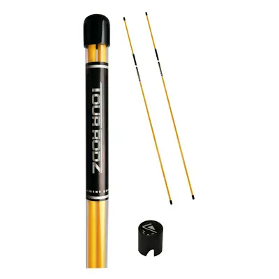 LONGRIDGE RODZ GOLF ALIGNMENT STICKS X 2 - YELLOW