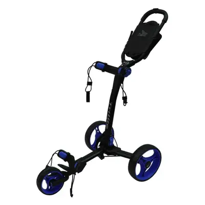 AXGLO TRILITE 3 WHEEL GOLF TROLLEY - BLACK / BLUE +FREE £59.99 ACCESSORY PACK