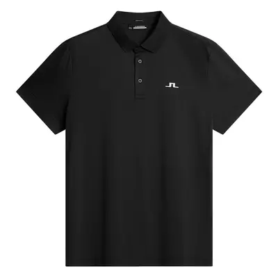 J.LINDEBERG WINCE GOLF POLO SHIRT - BLACK - M