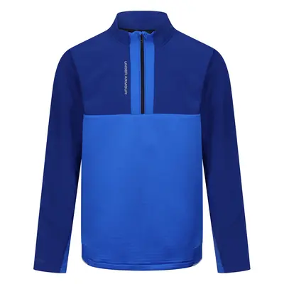 UNDER ARMOUR STORM DAYTONA GOLF PULLOVER - BLUE - S