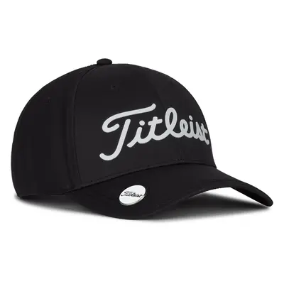 TITLEIST PLAYERS PERFORMANCE BALL MARKER CAP - BLACK / WHITE