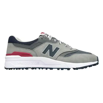 NEW BALANCE 997 SL GOLF SHOES - GREY / NAVY - 7 UK