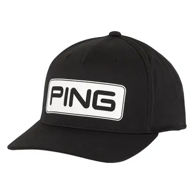 PING TOUR CLASSIC GOLF HAT - BLACK / WHITE