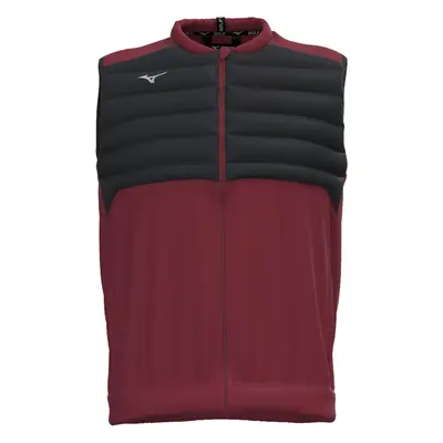 MIZUNO 2025 HYBRID BOMBER GILET - BURGUNDY - M