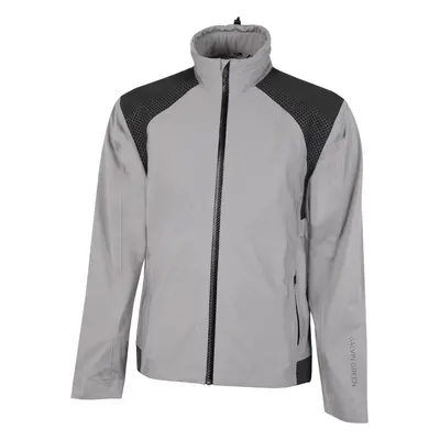 GALVIN GREEN ACTION GORE-TEX C-KNIT GOLF JACKET - SHARKSKIN / BLACK - S