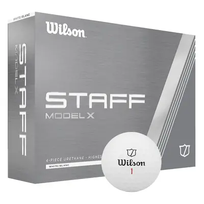 WILSON STAFF MODEL X GOLF BALLS - WHITE - 1 Dozen