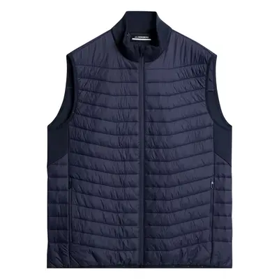 J.LINDEBERG HOLDEN QUILT HYBRID VEST- JL NAVY - M