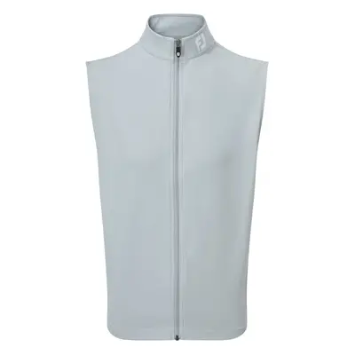 FOOTJOY FULL-ZIP KNIT GOLF VEST 88457 - GREY - S