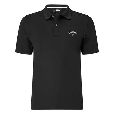 CALLAWAY TOUR LOGO GOLF POLO SHIRT - BLACK - 2XL