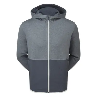 FOOTJOY THERMOSERIES FULL-ZIP GOLF HOODIE 89936 - CHARCOAL - S