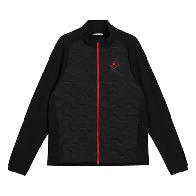 J.LINDEBERG DEXTER HYBRID GOLF JACKET - BLACK - M