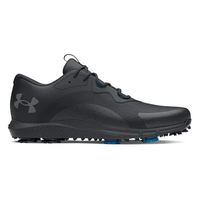 UNDER ARMOUR UA CHARGED DRAW 2 GOLF SHOES - BLACK / TITAN GRAY - 7 UK