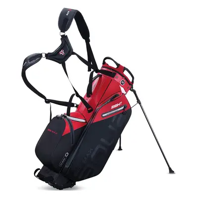 BIG MAX AQUA EIGHT G GOLF STAND BAG - RED / BLACK