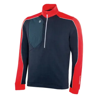 GALVIN GREEN DAVE INSULA™ GOLF PULLOVER – NAVY / RED - M