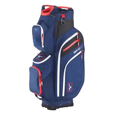 MIZUNO 2025 BR-D4 GOLF CART BAG - NAVY / RED