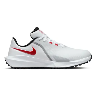 NIKE INFINITY G GOLF SHOES - WHITE / UNIVERSITY RED - 10 UK