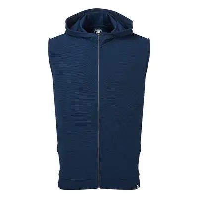 FOOTJOY FULL ZIP HOODIE GOLF VEST 31942 - NAVY - L