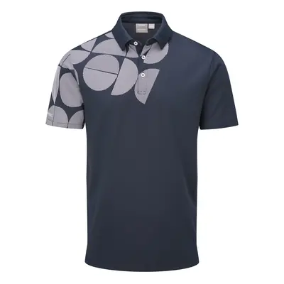 PING ELEVATION POLO SHIRT - NAVY - S