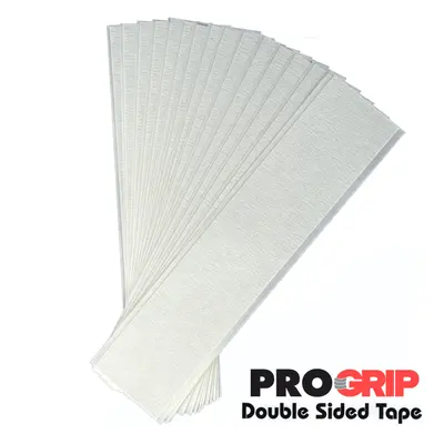 PRO-GRIP DOUBLE SIDED GOLF GRIP TAPE STRIPS X 15