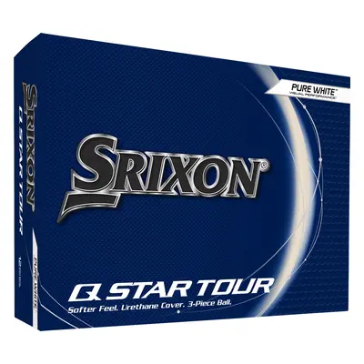 SRIXON Q-STAR TOUR GOLF BALLS - WHITE - 1 Dozen