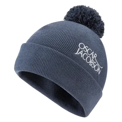 OSCAR JACOBSON KNITTED II BOBBLE HAT - CHINA BLUE