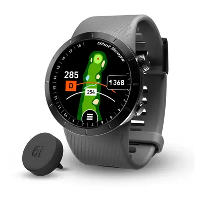 SHOT SCOPE X5 GOLF WATCH / GAME TRACKER - GREY