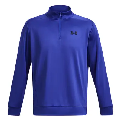 UNDER ARMOUR ColdGear® ARMOUR FLEECE 1/4 ZIP GOLF JUMPER - TEAM ROYAL - S