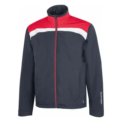 GALVIN GREEN ANTON GORE-TEX GOLF JACKET - NAVY / RED - M