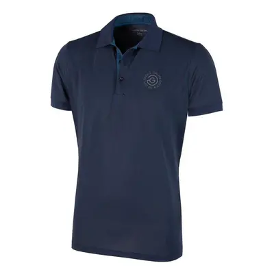 GALVIN GREEN MAX TOUR EDITION GOLF POLO SHIRT - NAVY - S