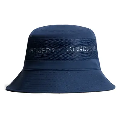 J.LINDEBERG DENVER STRIPE BUCKET HAT - JL NAVY